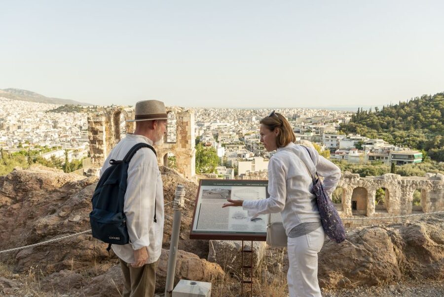 Acropolis & Acropolis Museum PRIVATE Expert led Guided Tour - Odeon of Herodes Atticus: ancient space that still performs