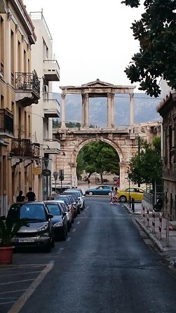 Acropolis monuments, Parthenon and Plaka, Monastiraki walking tour - Tower of the Winds in the Roman Agora, the weather-measuring clocktower