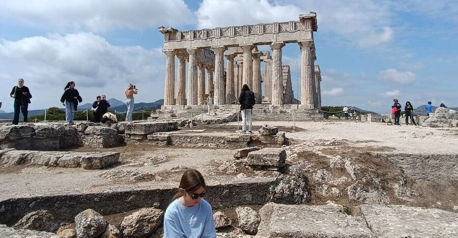 Aegina Island & Temple of Athina Aphaia Private Day Tour - The Temple of Athena Aphaia: Hill Views and Pine Shade