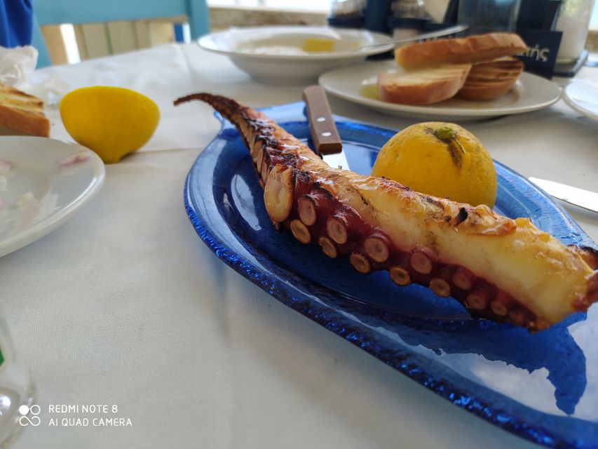 Aegina Island & Temple of Athina Aphaia Private Day Tour - Perdika Fishing Village: The Best Lunch Runs Through the Water