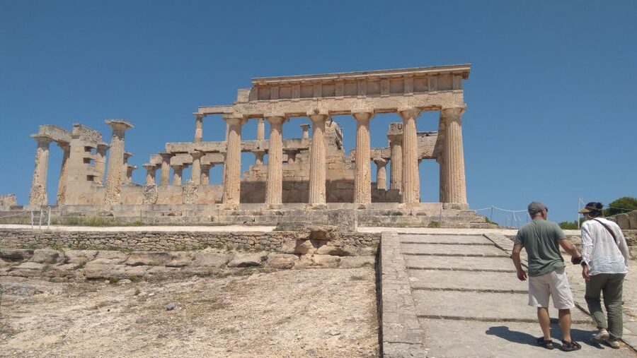 Aegina Island & Temple of Athina Aphaia Private Day Tour - Return to Athens: Sometimes With a Sunset Cruising Moment