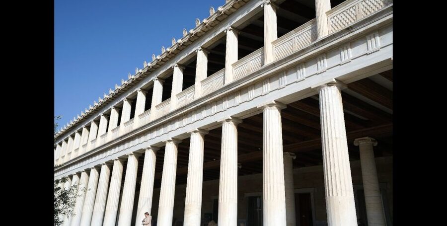 Ancient Agora: Audiovisual self-guided tour with 3D models - Finding the thread of democracy, early Athens style