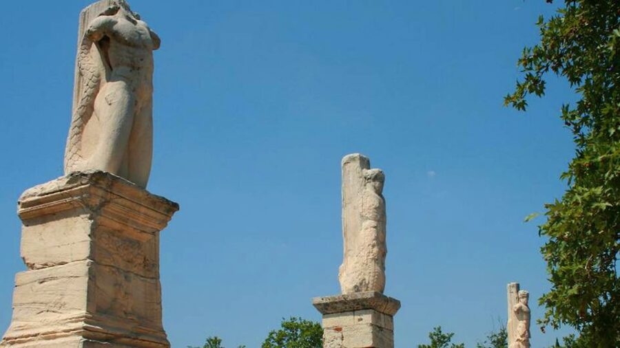 Ancient Agora: E-Ticket w/Treasure Hunt Tour on your phone - Views over Athens: when the route gives you breathing room
