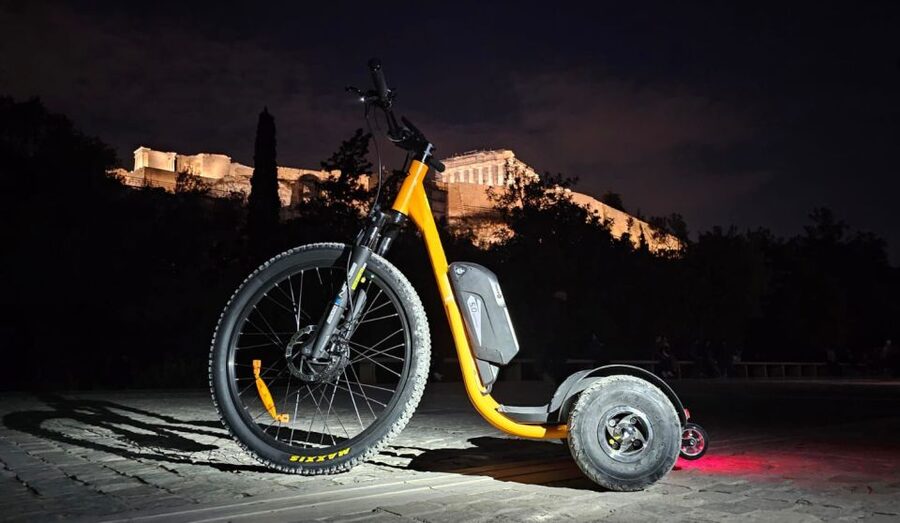 Ancient Athens Ayo's E-Bike Trike Tour - Odeon of Herodes Atticus: theater views and a classic photo angle