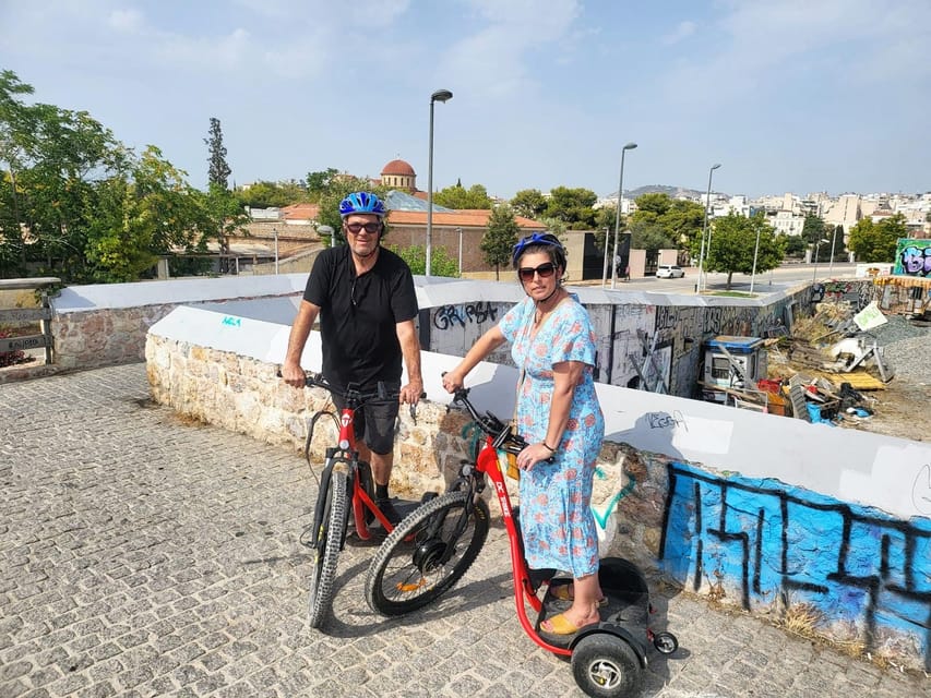 Ancient Athens Ayo's E-Bike Trike Tour - Thiseio to Kerameikos: passing ancient Athens with less effort