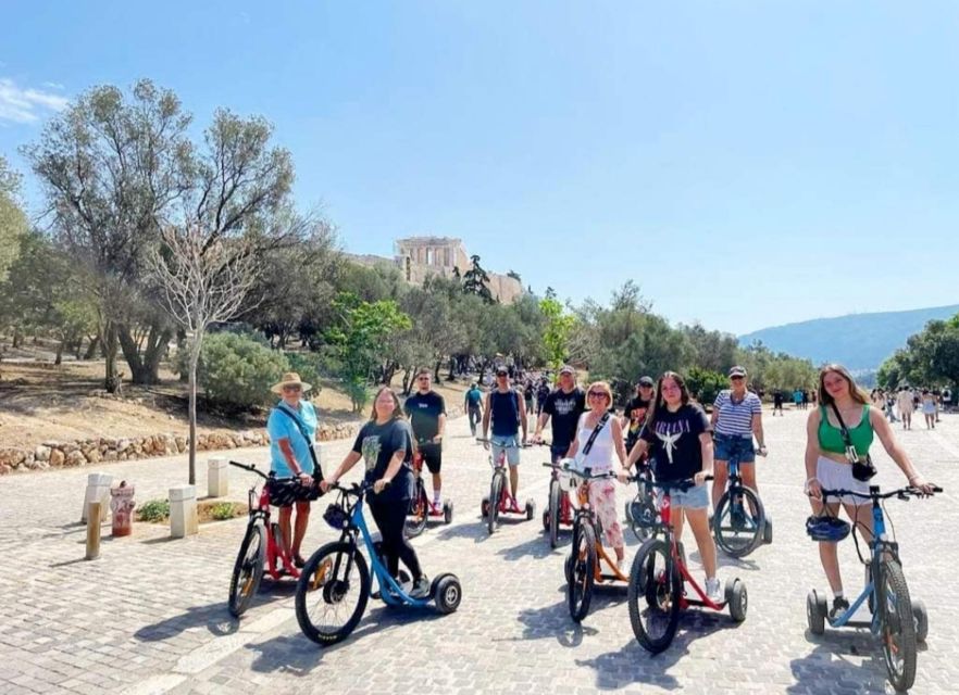 Ancient Athens Ayo's E-Bike Trike Tour - Dionysiou Areopagitou: the pedestrian road with Acropolis views