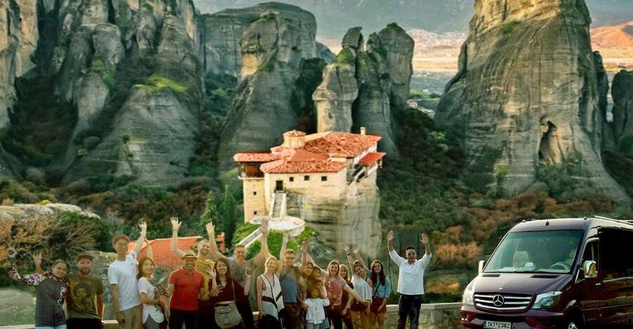 Athens: 2-Day Meteora Tour in Spanish with Guide & Hotel - Sunset Meteora tour in English: monasteries plus the best photo moment