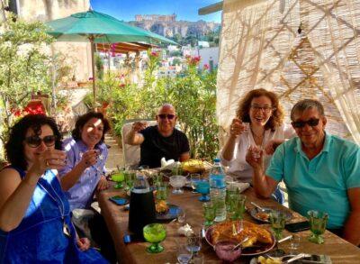 7-Course Dinner and Wine Pairing with Acropolis View