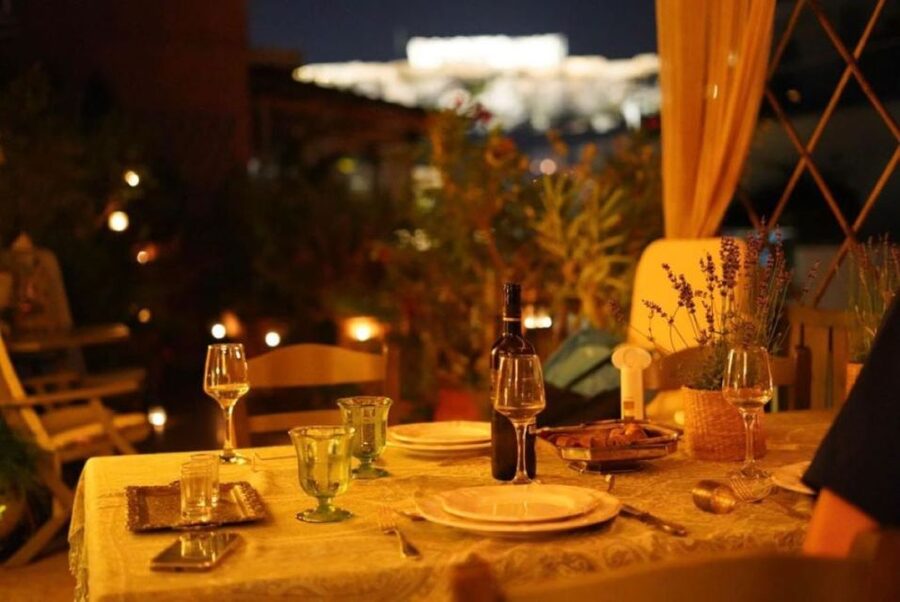 Athens: 7-Course Dinner and Wine Pairing with Acropolis View - The food style: locally sourced ingredients and Greek hospitality