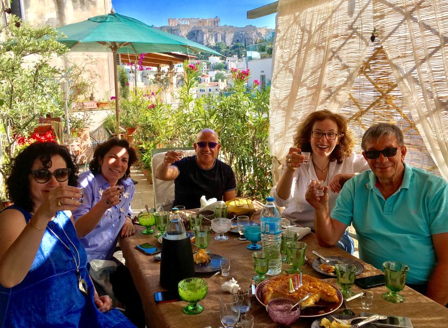Athens: 7-Course Dinner and Wine Pairing with Acropolis View - The view from Monastiraki, and why timing matters for it