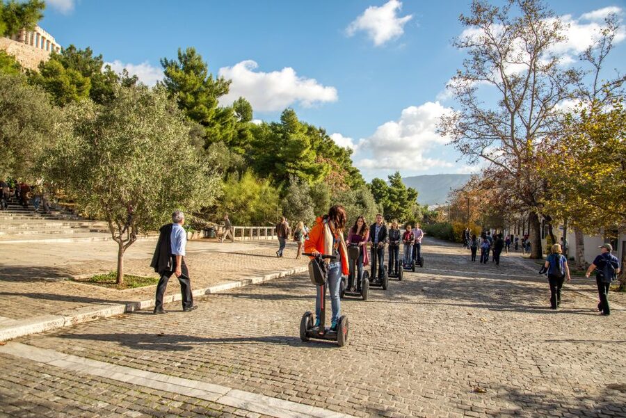 Athens Acropolis 2-Hour Segway Tour - Monastiraki break time, where the city energy shows