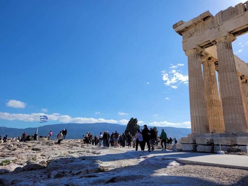 Athens: Acropolis and Parthenon Guided Walking Tour - Dionysus Theater area: where the myths meet real performance space