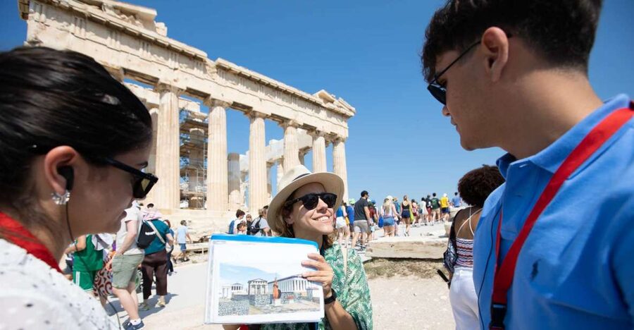 Athens: Acropolis Guided Walking Tour & Plaka Audio Tour - Key highlights at a glance