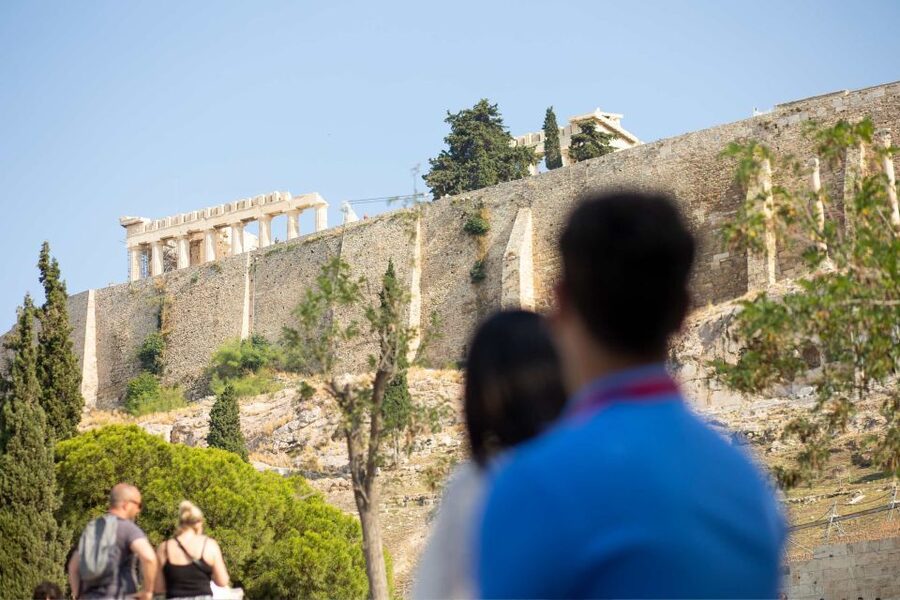 Athens: Acropolis Guided Walking Tour & Plaka Audio Tour - Price and value at about $28 per person