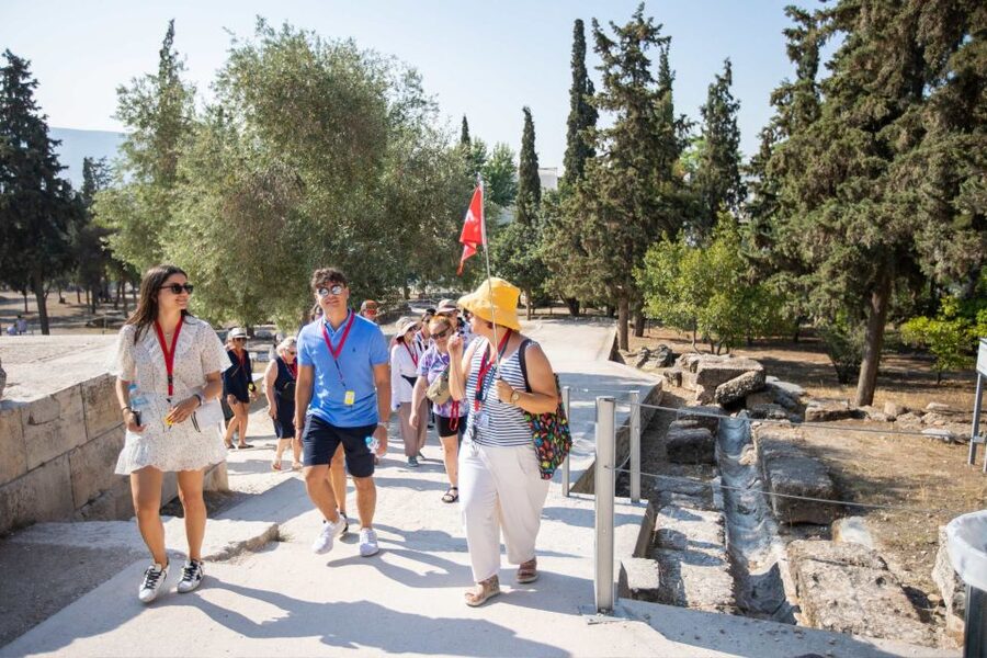 Athens: Acropolis Guided Walking Tour & Plaka Audio Tour - Summit views, excavations, and a real sense of the city