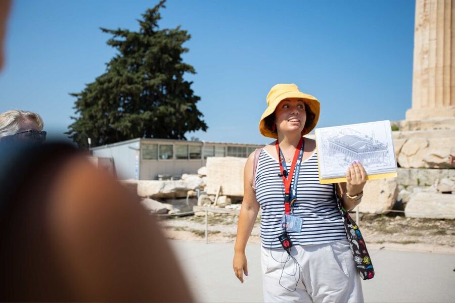 Athens: Acropolis Guided Walking Tour & Plaka Audio Tour - Plaka after the ruins: the free audio tour plan