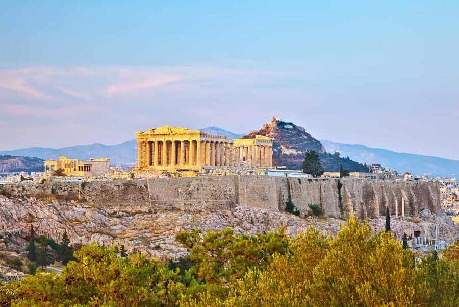 Athens: Acropolis Self-Guided Audiovisual Tour w/ 3D Models - Starting at the West Slope entrance, then using the GPS map