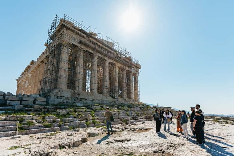 Athens: Acropolis Sunset Tour with Optional Fast-Track Entry - Meeting at Porinou 5 and what the walk feels like