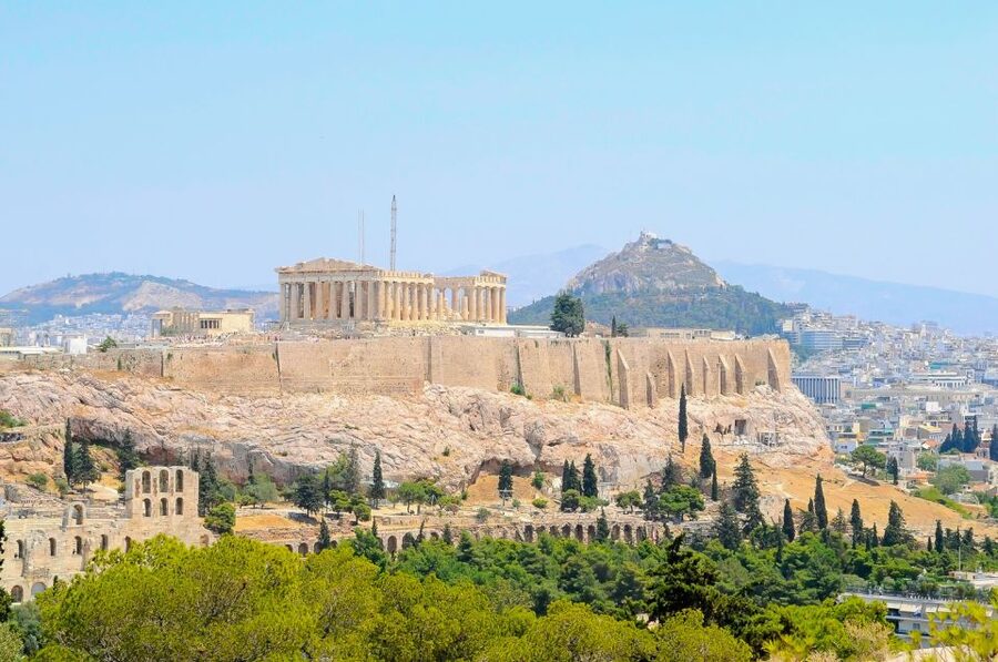 Athens: Acropolis Ticket & Optional Self-Guided Audio Tours - Where you go first: South Entrance and scanning at validating machines