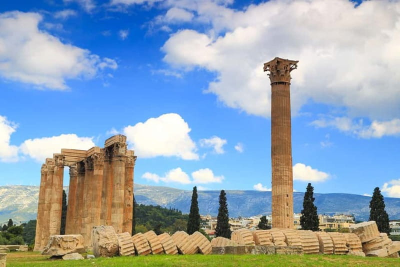 Athens: Acropolis & up to 5 Archaeological Sites Combo Pass - Olympieion, Aristotle’s School (Lyceum), and Panathenaic Stadium