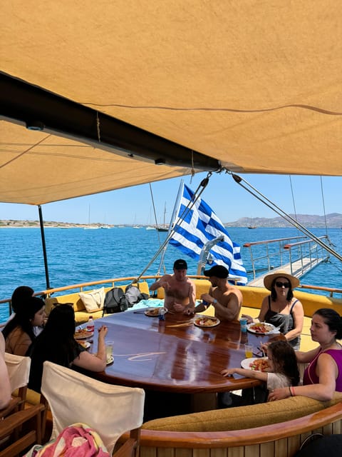 Athens: Agistri, Metopi & Aegina Cruise with Meals & Drinks - Sailing out of Marina Zeas: what the boat day feels like