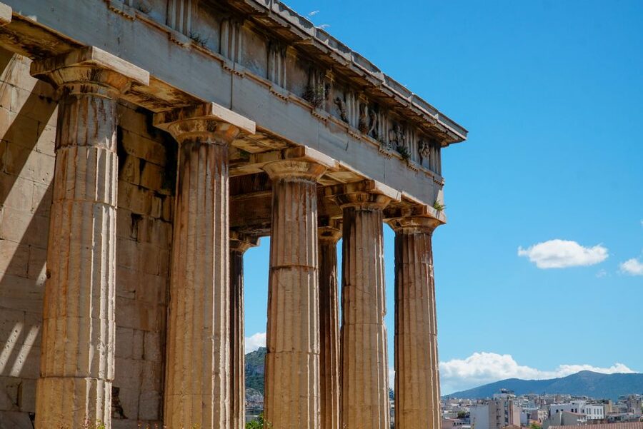 Athens: Ancient Agora E-Ticket and Audio Tour - Museum of the Ancient Agora: exhibits, the 2nd floor Panathenaic Way view, and human details
