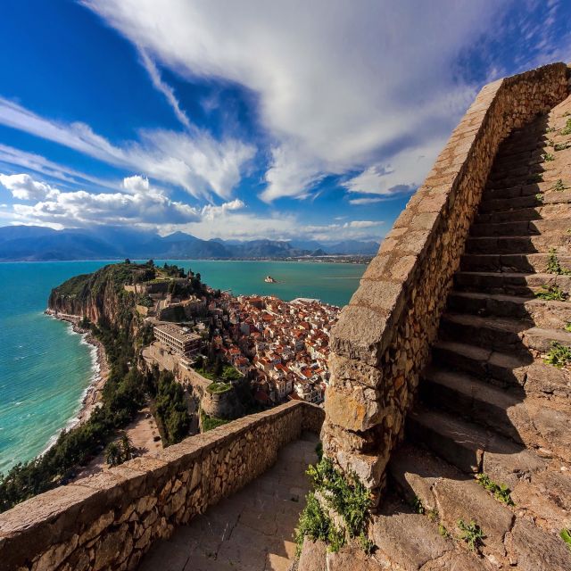 Athens: Ancient Corinth & Nafplion Guided Premium Tour - Nafplion Old Town: Venetian and Ottoman Streets With Sea Views