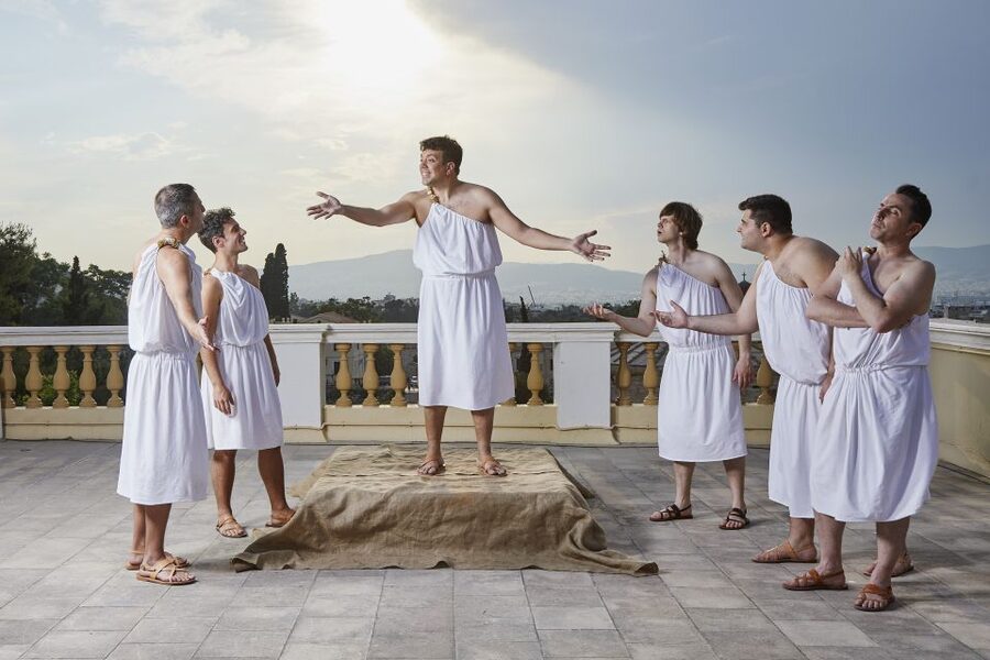 Athens: Ancient Greek Theater Performance - The 75-minute story: how the myths connect in one night