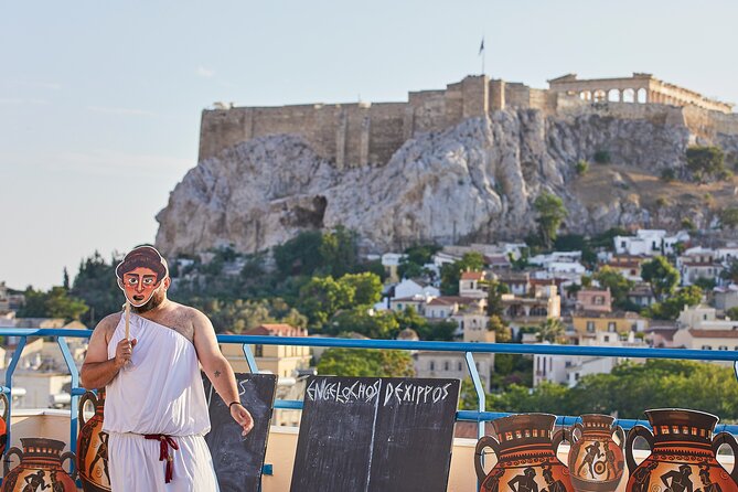 Athens: Ancient Greek Theatre Murder Mystery Experience - Arriving at Praxitelous 40 for the 6 pm Start