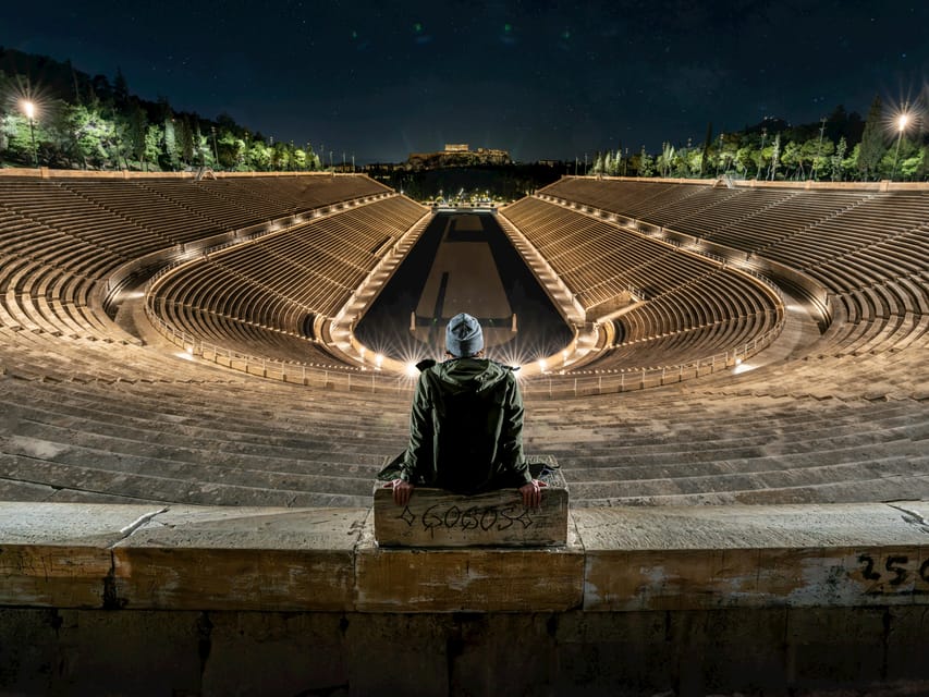 Athens and Piraeus: Private Night Tour - Panathenaic Stadium, Parliament, and the Tomb Stop