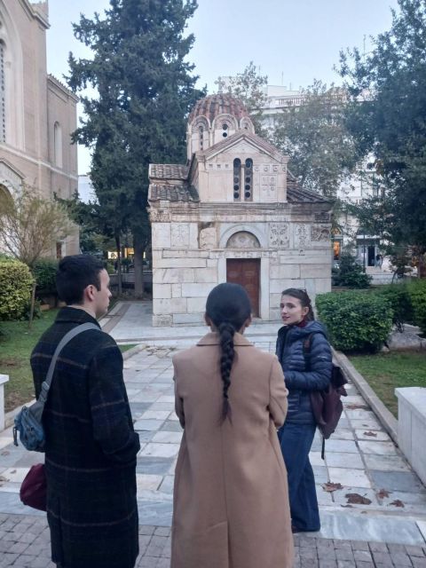 Athens at Night Small-Group Walking Tour with Dinner - From Forum to Stoa: Where the Ancient City Lines Up With the Night
