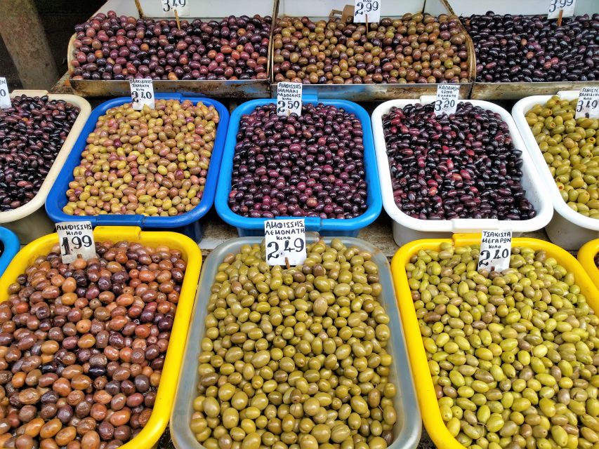 Athens: Authentic Greek Food Walking Tour - Central Municipal Athens Market: The Best Place to Learn What Greeks Buy Daily