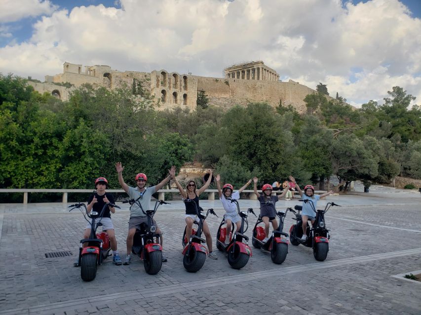Athens: Award-Winning Acropolis Guided e-Scooter Tour - Thiseio and the Temple of Hephaestus: Where the Tour Swaps Stories for a Breather