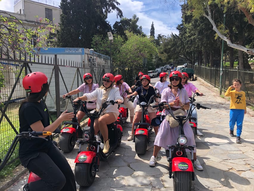Athens: Award-Winning Acropolis Guided e-Scooter Tour - Thissio Break Time and the Flea Market Pause
