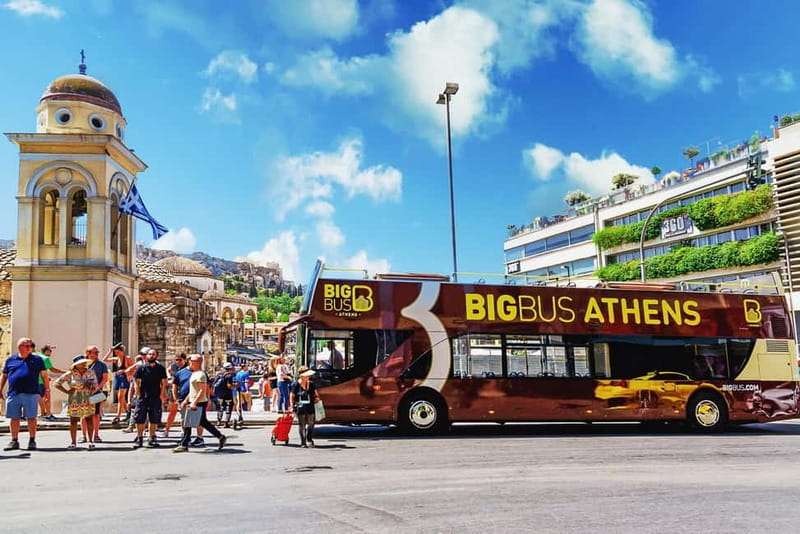 Athens: Big Bus Hop-on, Hop-off Tour by Open-Top Bus - Athens Route (Red): Syntagma to Acropolis, Museums, and Old-School Squares