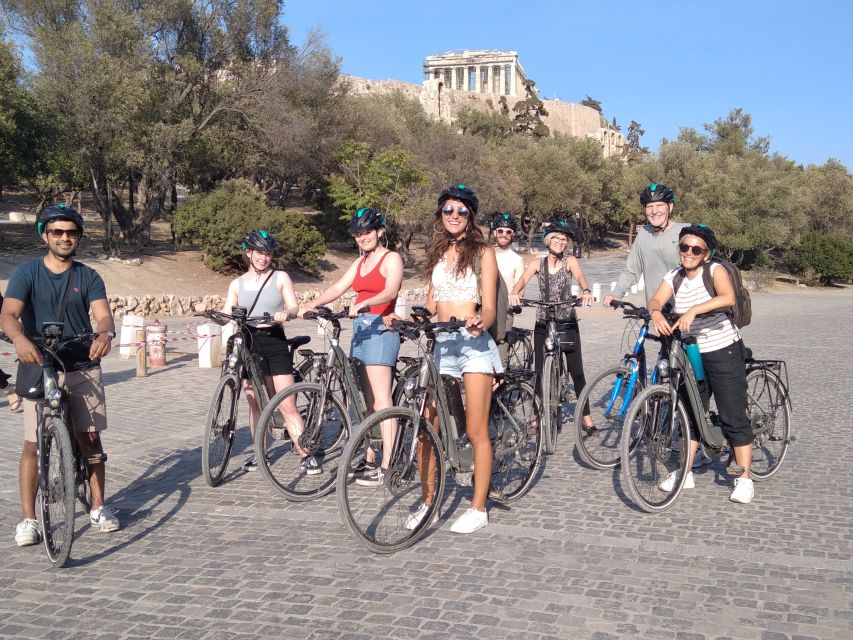 Athens: Bike Tour with Acropolis & Parthenon Visit - Stops 1 to 5: From Neoclassical Athens Toward the Olympic Spirit