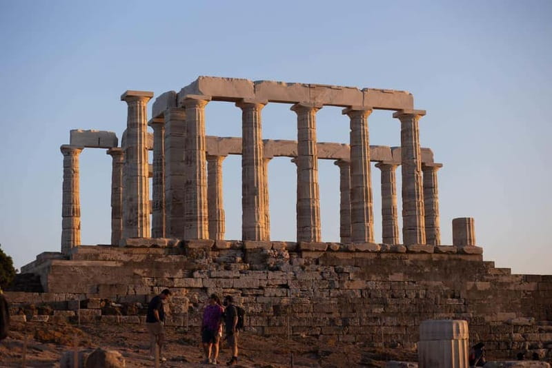 Athens: Cape Sounion & Temple of Poseidon Sunset Experience - Glyfada, Vouliagmeni, and Varkiza: scenic stops without the stop-and-go stress