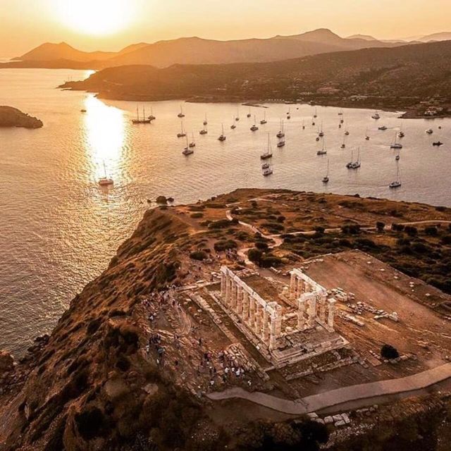 Athens: Cape Sounion &Temple of Poseidon Sunset Tour & Audio - Private Mercedes or Tesla to Cape Sounion: comfort that matters at sunset