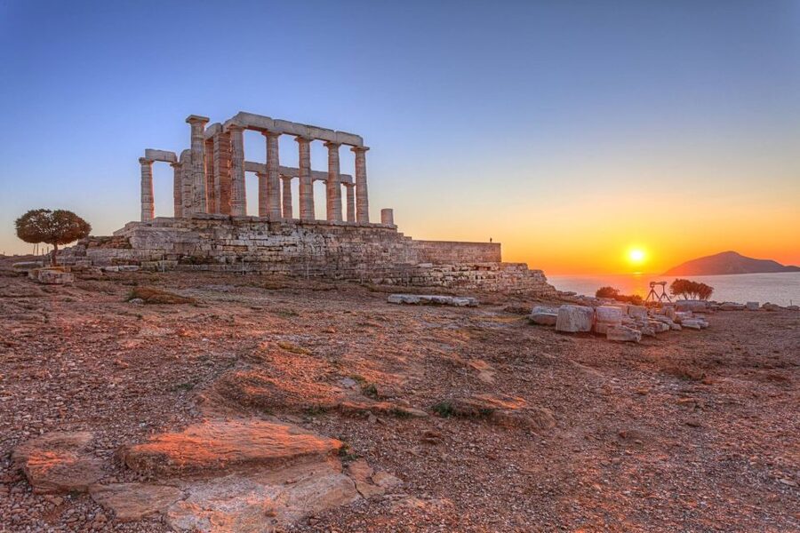 Athens: Cape Sounion &Temple of Poseidon Sunset Tour & Audio - Vouliagmeni Lake stop: a quick breather with thermal-water vibes