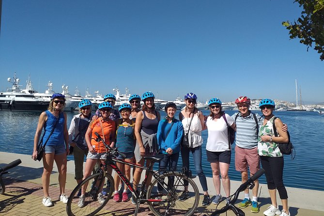 Athens City and Sea bike tour - Cycling Back Past Thissio to Another Acropolis View