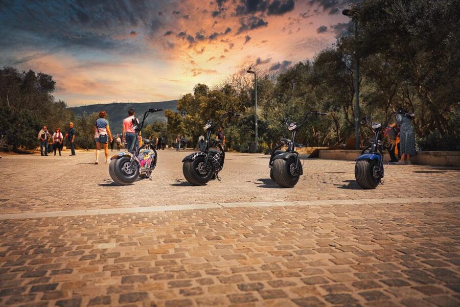 Athens: City Highlights Guided E-Scooter Tour - Kerameikos, National Observatory, and the Pnyx viewpoint payoff