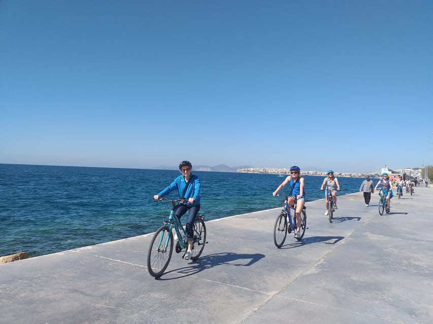 Athens: City & Sea Bike Tour - Passing Ilisos Park and heading toward the waterfront