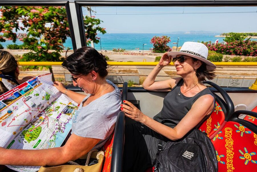 Athens: City Sightseeing Hop-On Hop-Off Bus Tour - Omonoia, Karaiskaki, Monastiraki, Kotzia: Ending in the Market and Old Streets Zone