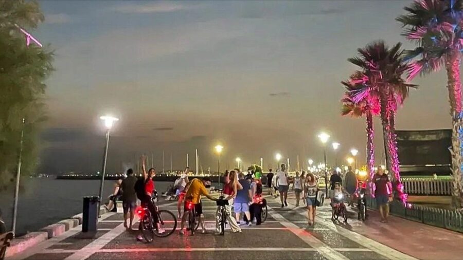 Athens Coastline: Explore by Bike - Flisvos Marina and the waterfront shift into slow time