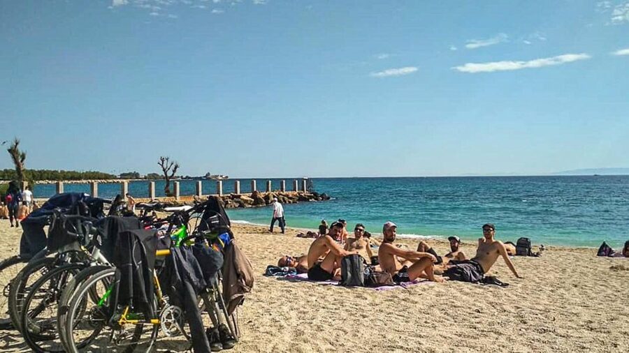 Athens Coastline: Explore by Bike - Faliro to Kalamaki Beach: a flat ride that earns your break