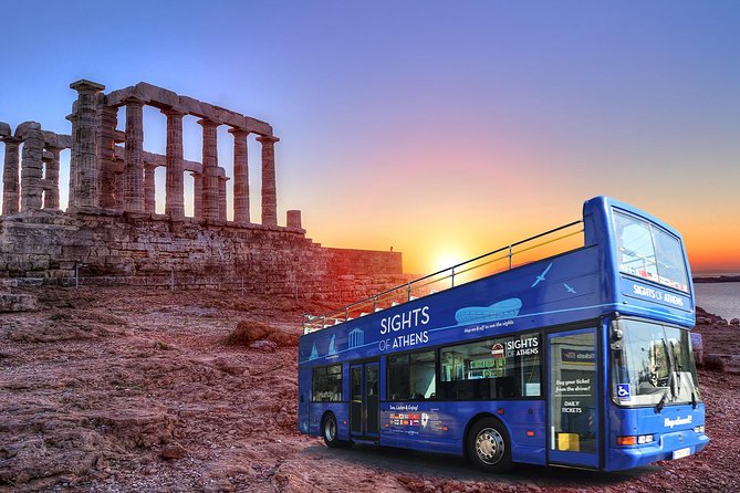 Athens Combo: Hop-on Hop-off Bus & Cape Sounion Sunset Tour - Getting picked up in Athens: Omonoia and Plaka meet the Old Parliament