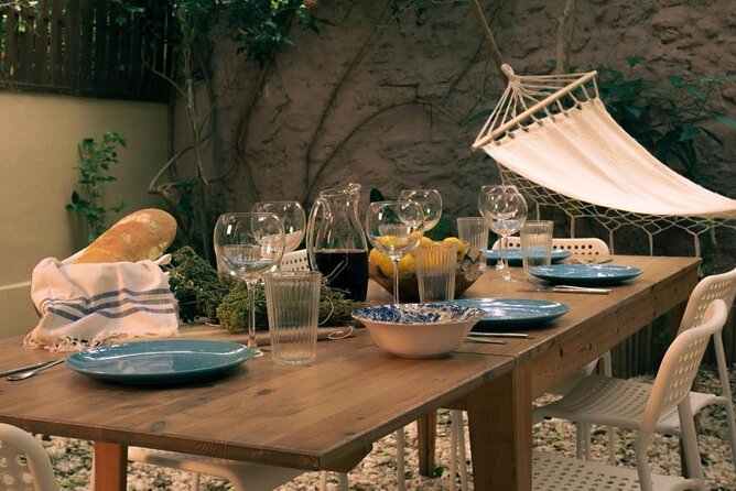 Athens Cooking Class and Lunch in our beautiful garden in Greece - The garden meal: what makes it feel like Greece