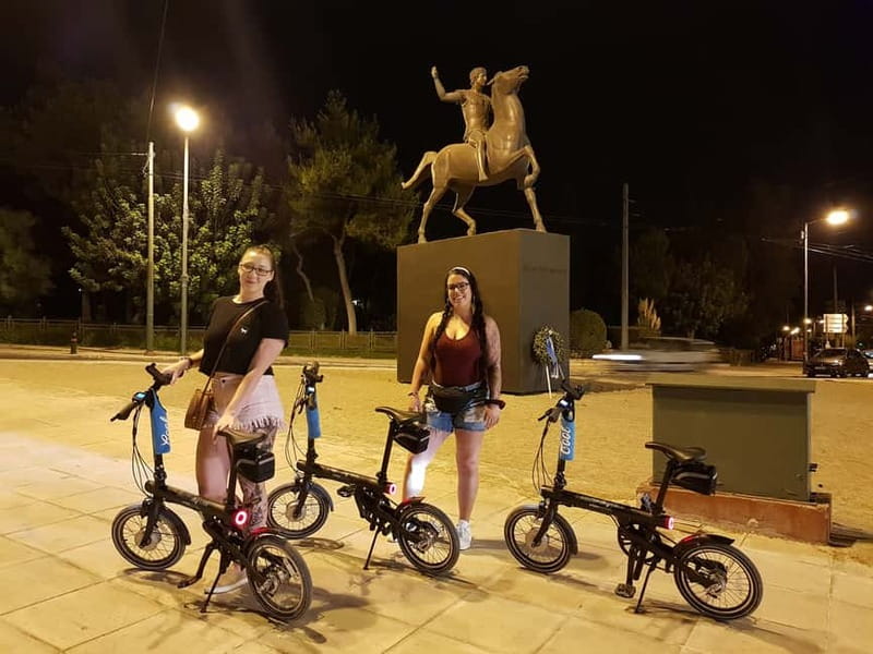 Athens: Discover the City Electric Bike Night Tour - Temple of Olympian Zeus and the Acropolis Approach Without the Grind
