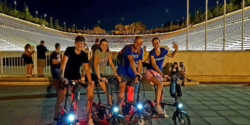 Athens: Discover the City Electric Bike Night Tour - Starting at Electricityrides, and What You Get From the Setup