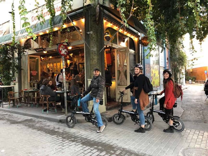 Athens: Discover the City Electric Bike Tour - Anafiotika, Plaka, and the Roman Agora: scenic streets you will actually want to walk